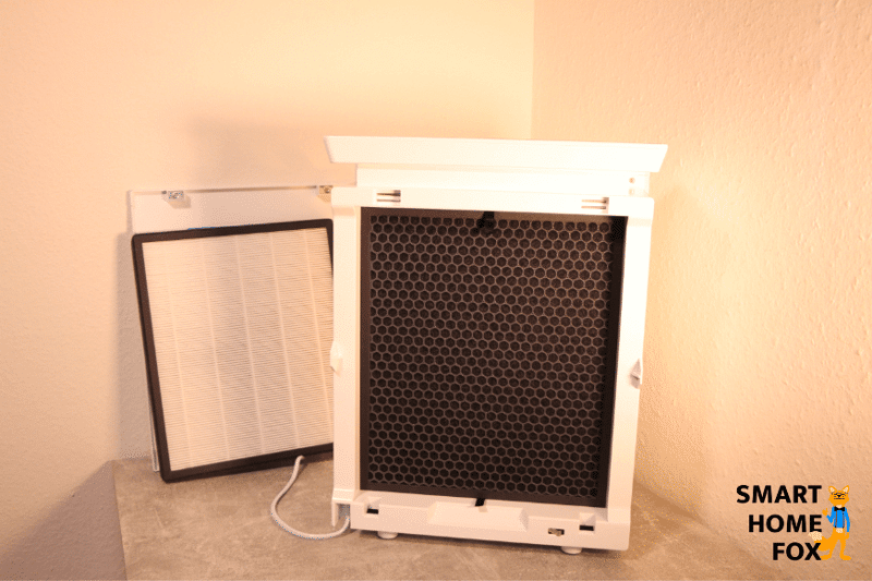 Der Aktivkohlefilter ist im Levoit LV-PUR131s Luftreiniger eingesetzt